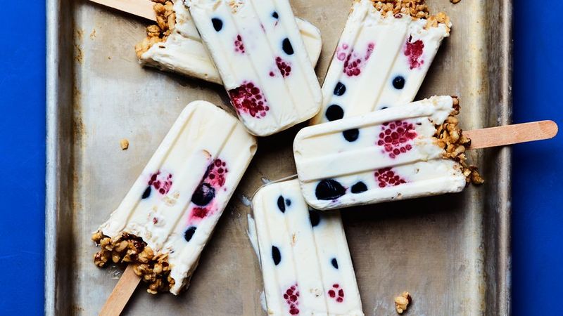 Yogurt Breakfast Popsicles