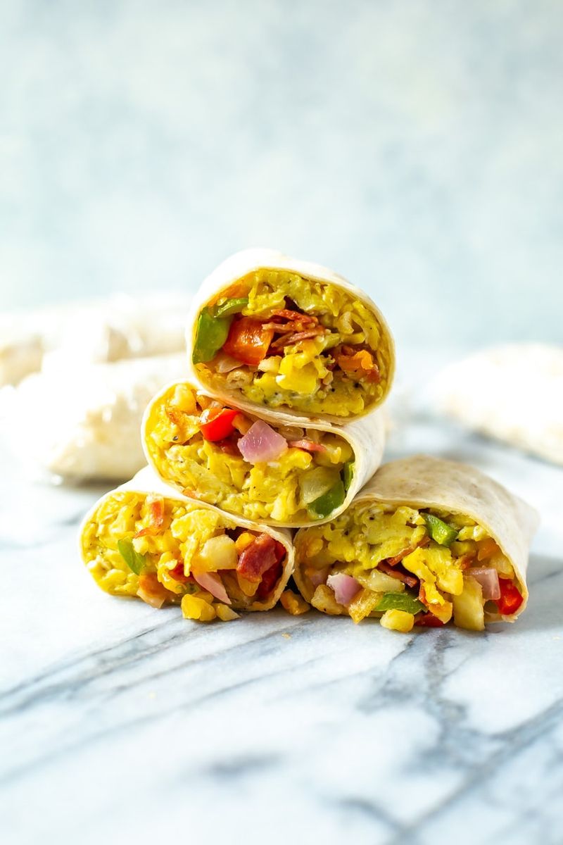 Freezer-Friendly Breakfast Burritos