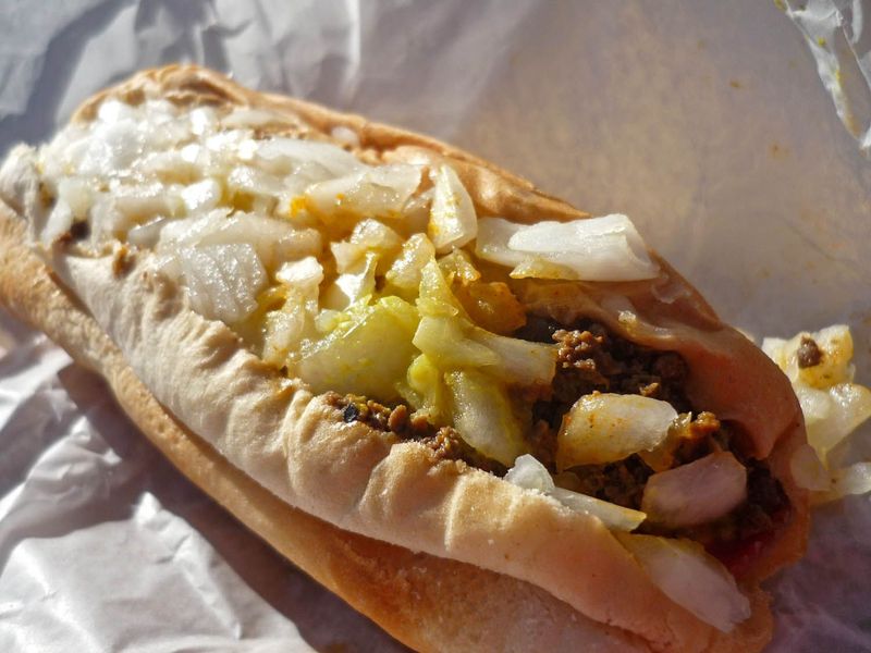Michigan: Coney Dog At Lafayette Coney Island