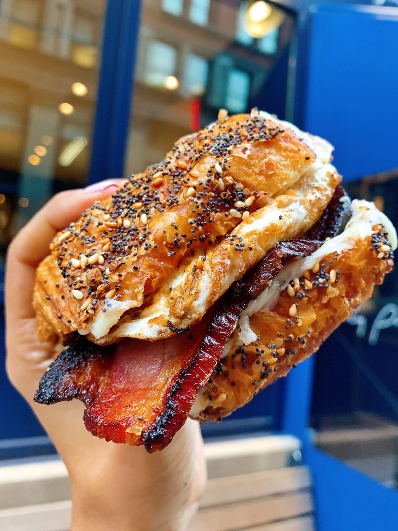 Bacon-Egg-Cheese On Challah Or Bialy - The Breakfast Boundary-Breaker