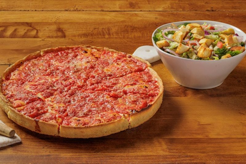 Deep-Dish Pizza