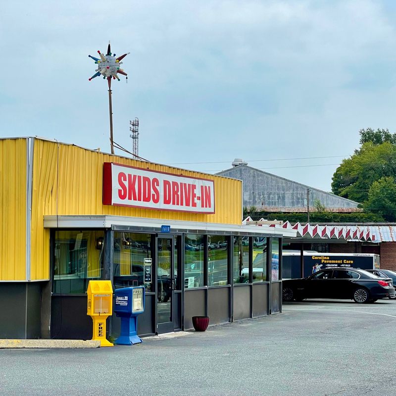 Skid’s Drive-In Number 1, Burlington, North Carolina, NC 27217