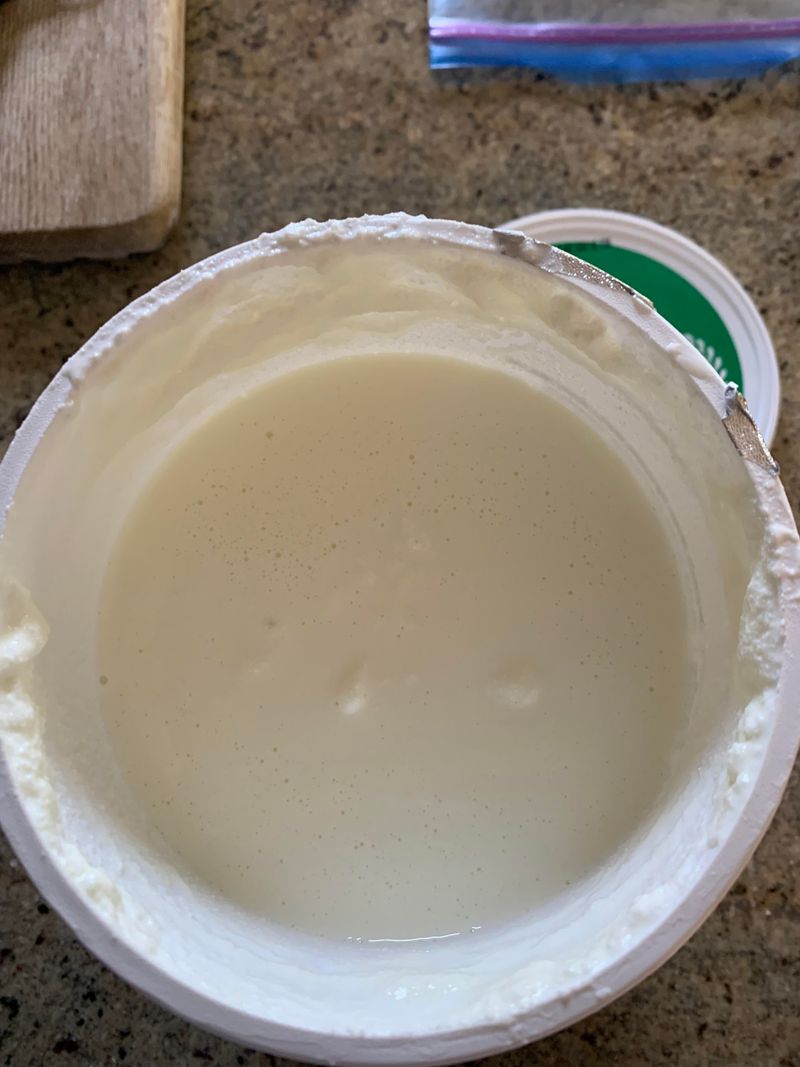 Yogurt's Texture Gets Completely Ruined