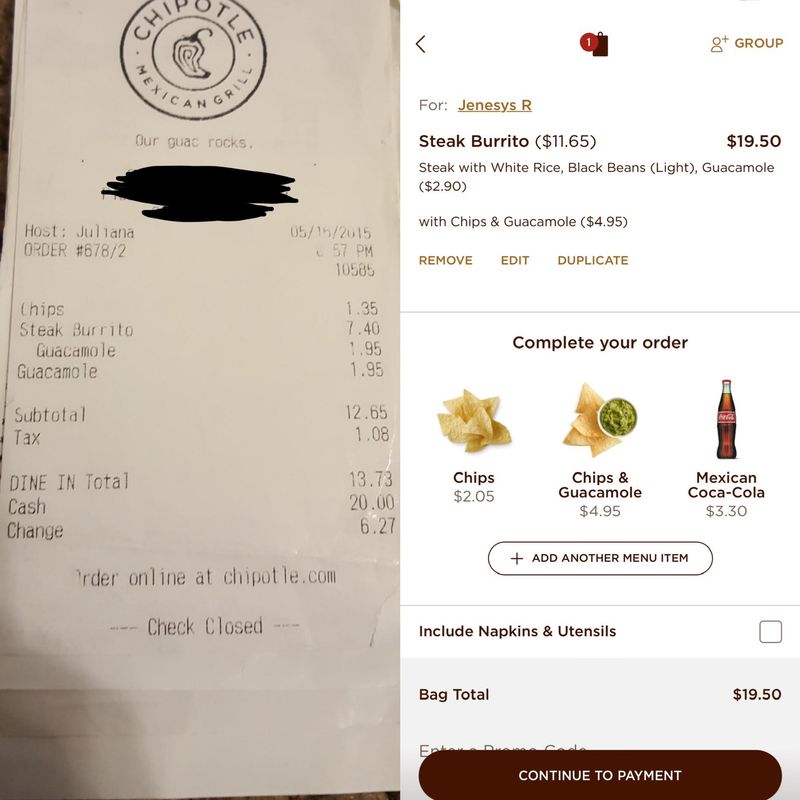 Chipotle's Burrito Highway Robbery