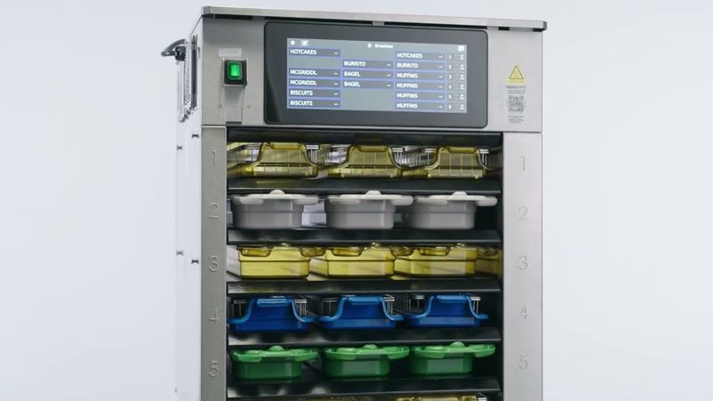 The Fries Have Their Own Dedicated Temperature Holding Cabinet