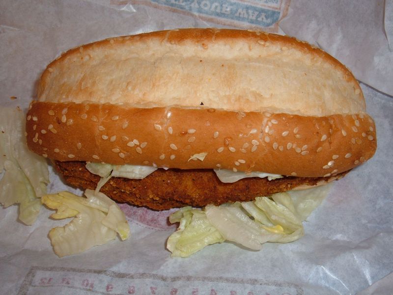 Burger King's Veal Parmigiana Sandwich