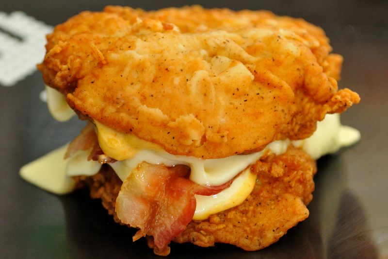 KFC's Double Down Dog - Heart Attack On A Plate