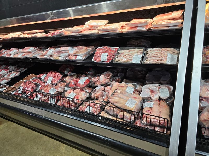 Meat Cases With Serious Variety Meat Cases With Serious Variety