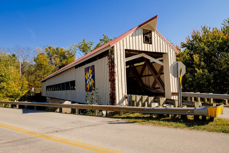 Mechanicsville Road Covered Bridge, Geneva Mechanicsville Road Covered Bridge, Geneva