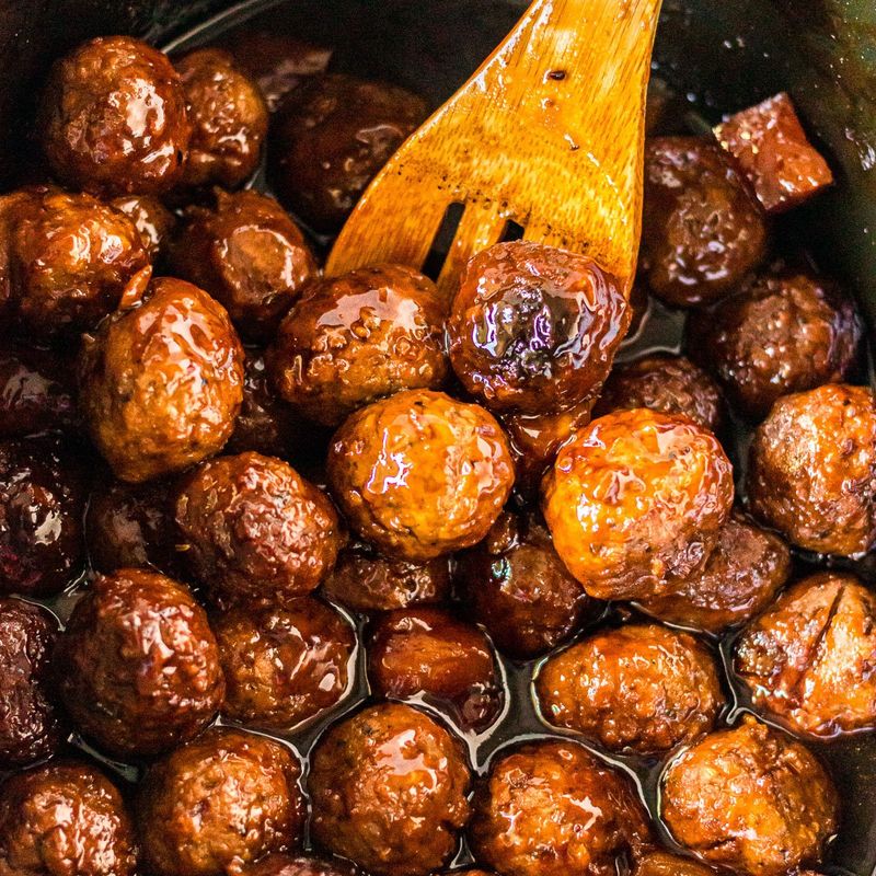 Pineapple Teriyaki Meatballs