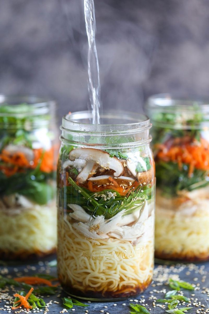 Mason Jar Ramen