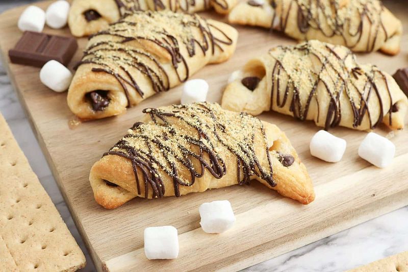 S'mores Crescent Pockets