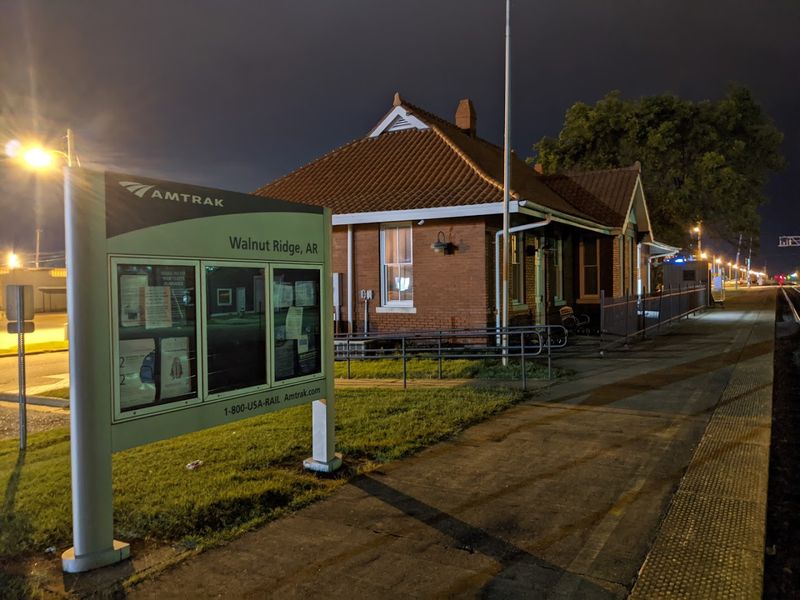 Active Amtrak Stop With Daily Service
