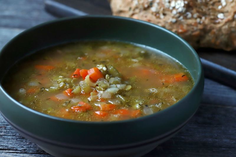 Speedy Pea & Ham Soup