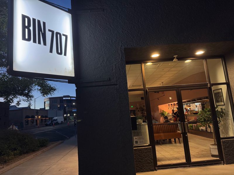 Meet Bin 707 At Its Main Street Address Meet Bin 707 At Its Main Street Address