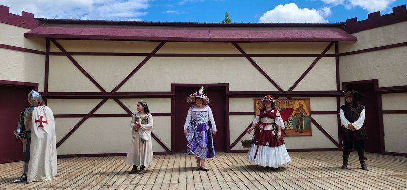 Meet Costumed Characters Along Village Paths