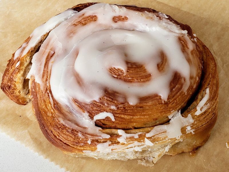 Meet The Flaky Cinnamon Roll