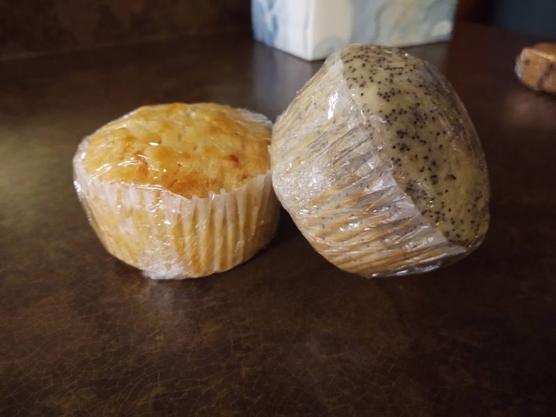 Order The Apricot Muffin While It Is Still Warm