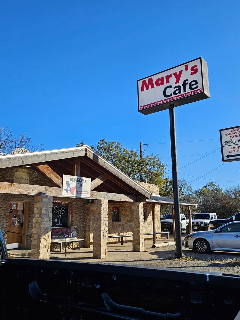 Mary’s Cafe, Strawn, Texas