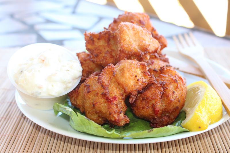 Signature Plates: Coconut Shrimp And Conch Fritters