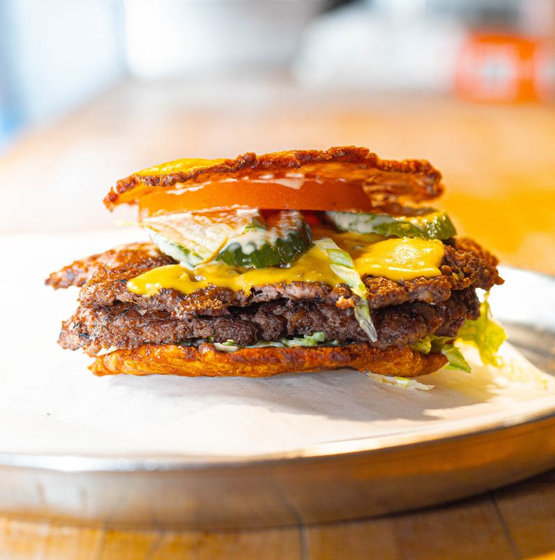 Signature Jibarito Smash Burger Details