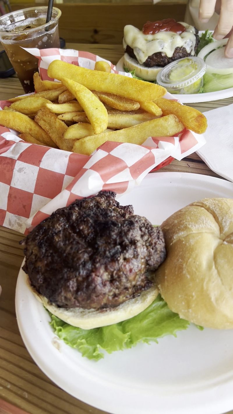 The Signature Sirloin Burger Up Close