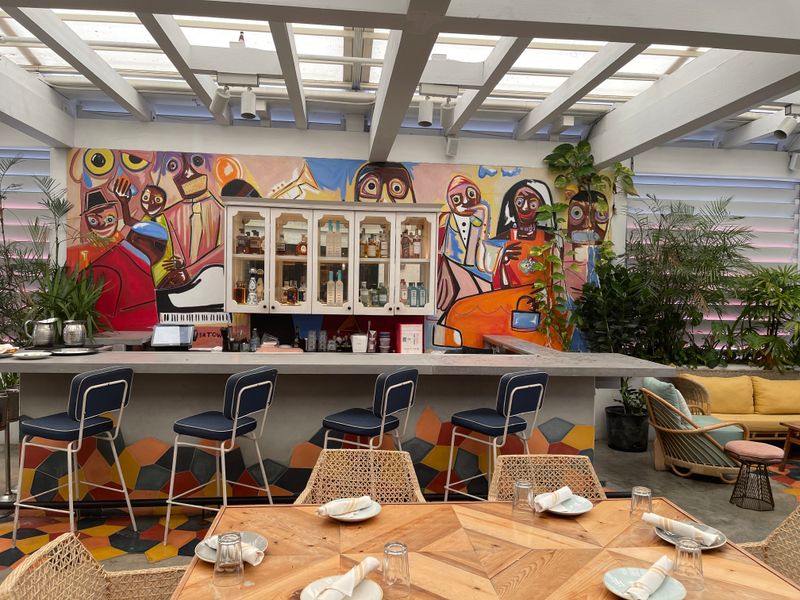 Atmosphere That Buzzes with Energy and Style