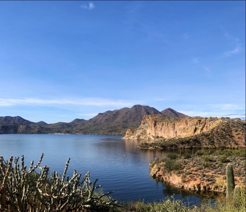 Mesa And Fountain Hills, Arizona — Saguaro Lake