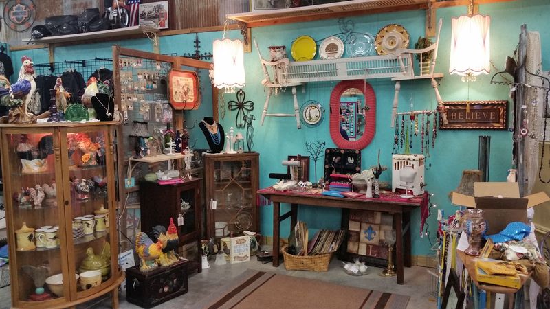 Shelves Packed With Unexpected Trinkets And Artisan Finds