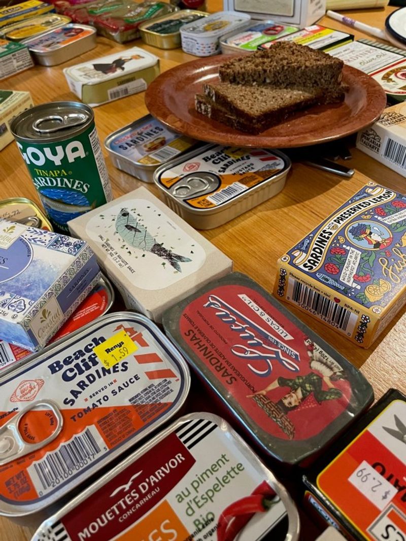 Sardine Toasties With Rancid Oils