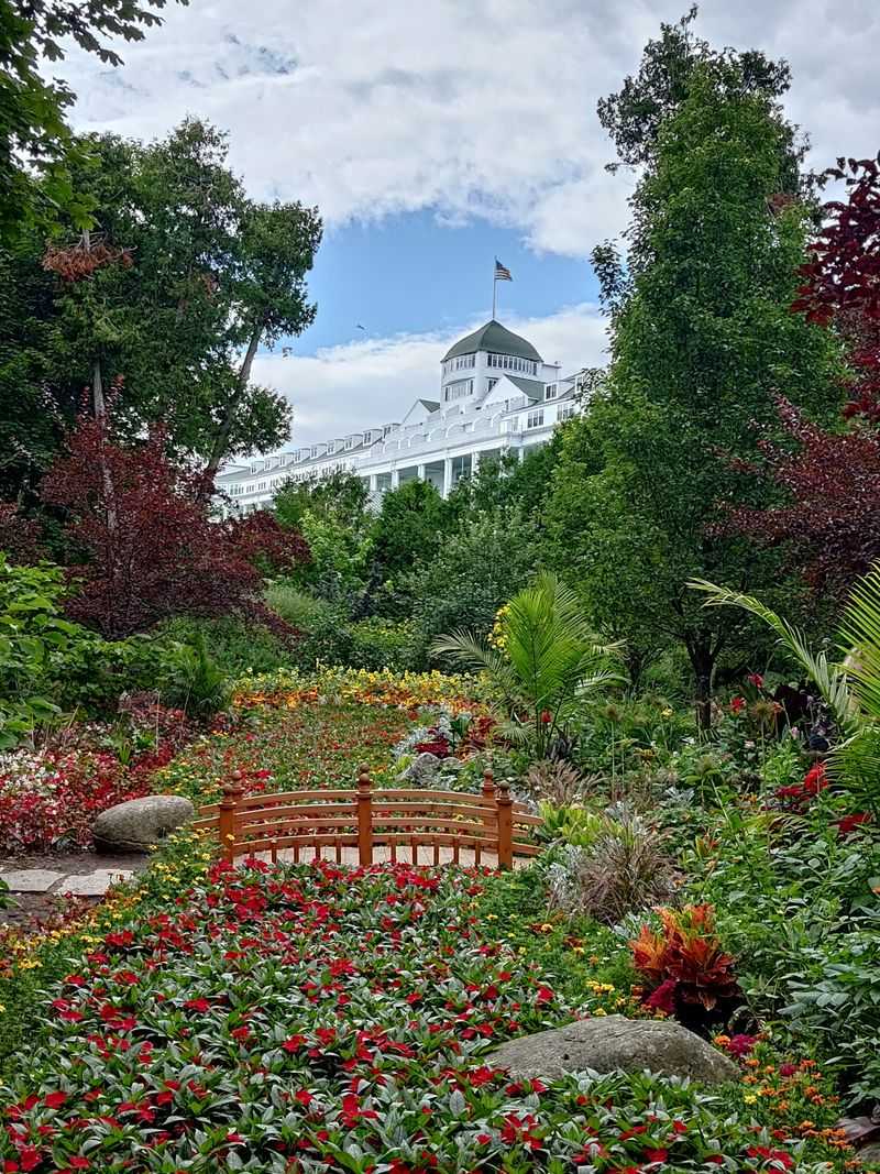 Grand Hotel Gardens, Mackinac Island