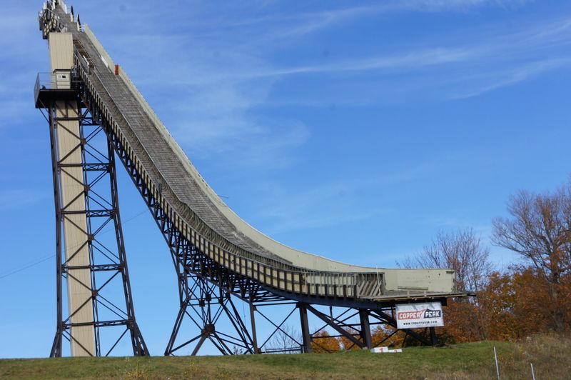 A Giant Ski Jump in the Middle of the Forest? Believe It.