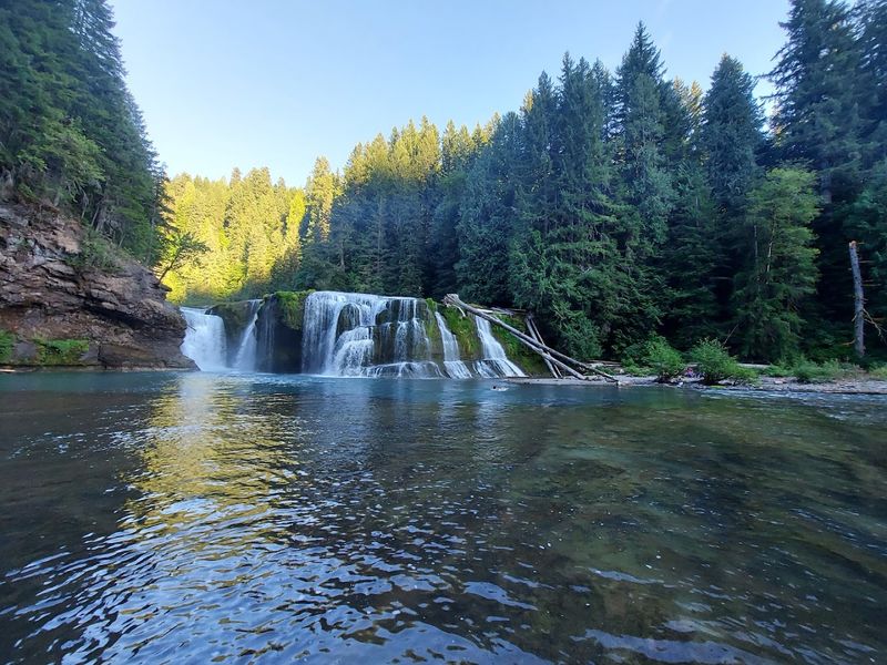 Middle And Upper Lewis River Falls Middle And Upper Lewis River Falls
