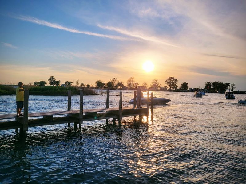 Middle Channel Views At Sunset Middle Channel Views At Sunset