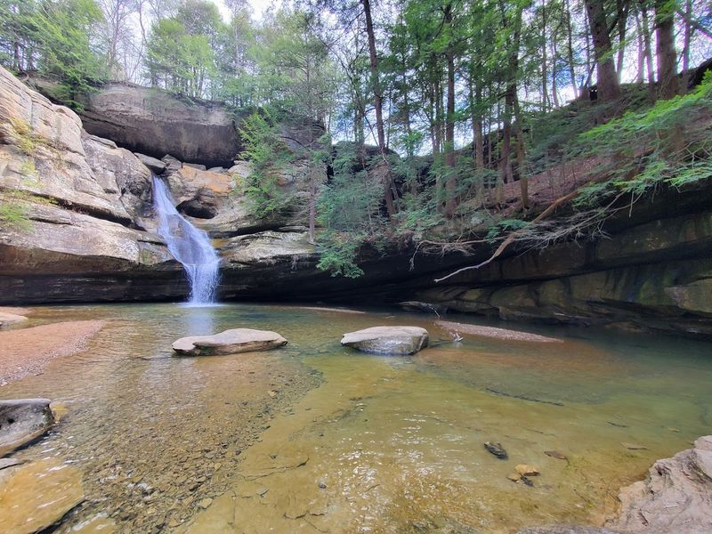 Lower Falls at Old Man's Cave, Logan, Ohio