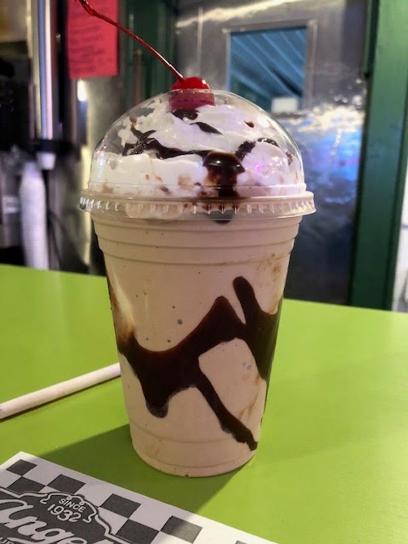 Milkshakes Here Are Made The Old-Fashioned Way Milkshakes Here Are Made The Old-Fashioned Way