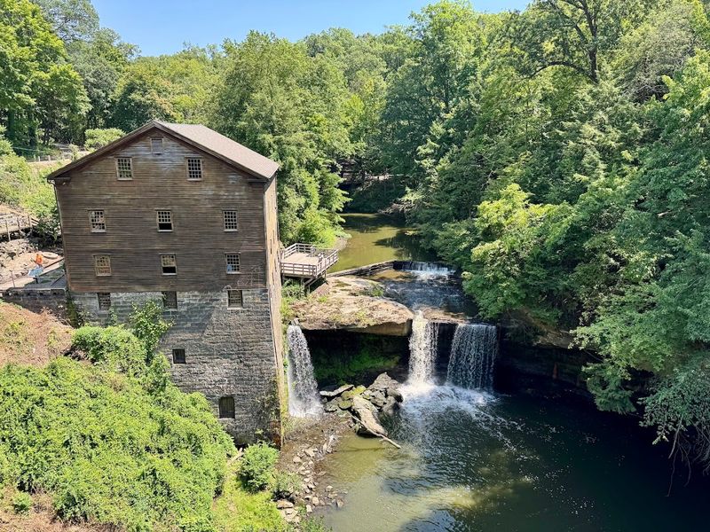Mill Creek Park Gorge Trail at Lanterman's Mill, Youngstown, OH