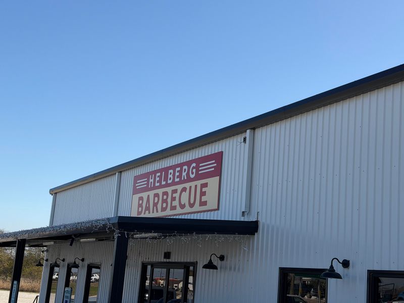 Helberg Barbecue, Woodway, Texas (7809 N State Hwy 6, Woodway, TX 76712)