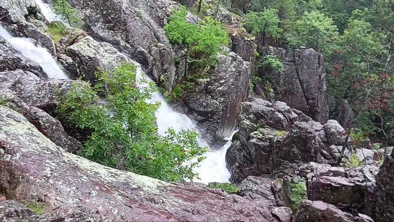 Mina Sauk Falls Trail At Taum Sauk Mountain State Park