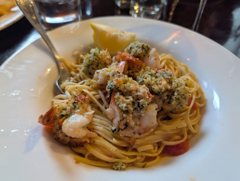 Order The Shrimp Caprese Pasta When You Crave Comfort