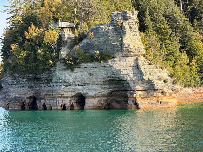Miners Castle And Miners Beach, Munising