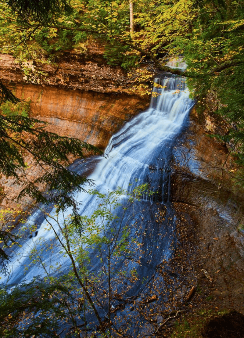Chapel Falls (Pictured Rocks National Lakeshore)