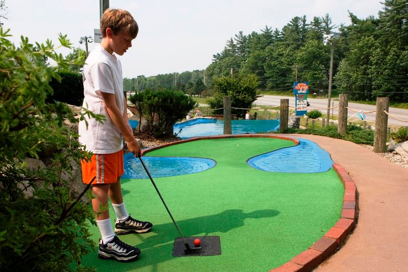 Mini Golf With A Maine Personality Mini Golf With A Maine Personality
