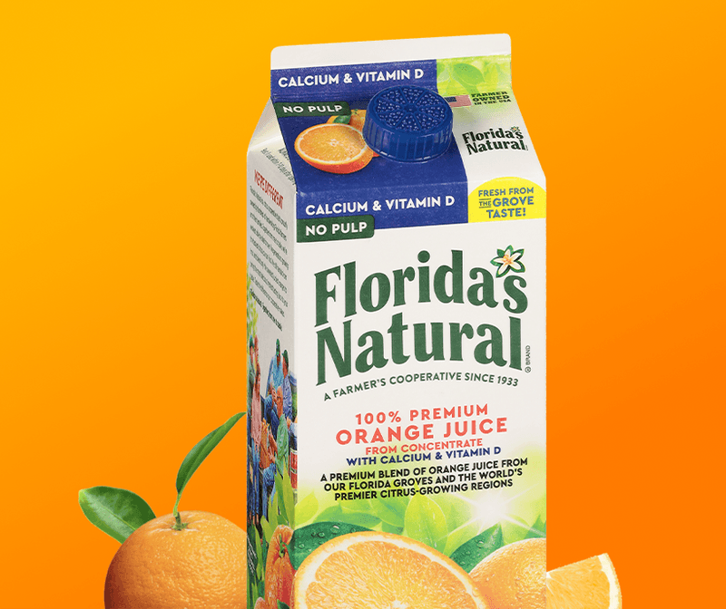Florida's Natural Orange Juice with Added Calcium