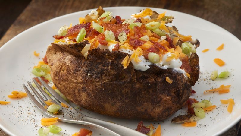 Ordering a Plain Baked Potato