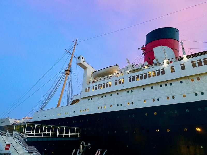 Queen Mary Christmas / Holiday Lights, 1126 Queens Hwy, Long Beach, CA 90802
