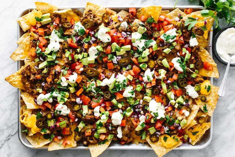 Loaded Mission-Style Nachos: The Party Starter
