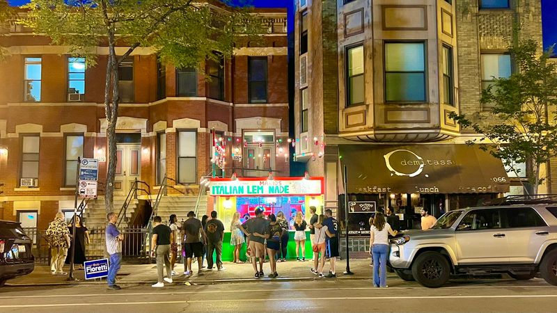 The Famous Line That Moves Fast