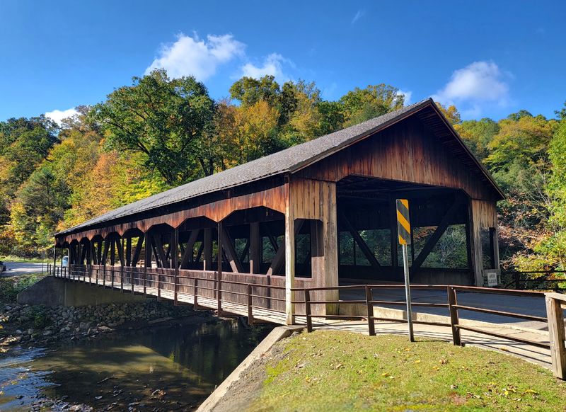 Mohican State Park Covered Bridge, Perrysville Mohican State Park Covered Bridge, Perrysville
