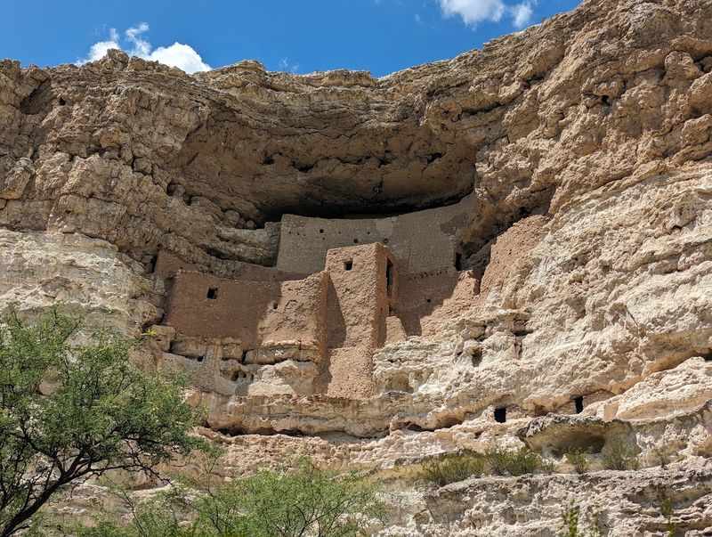 Montezuma Castle National Monument and Montezuma Well, Camp Verde, Arizona, USA